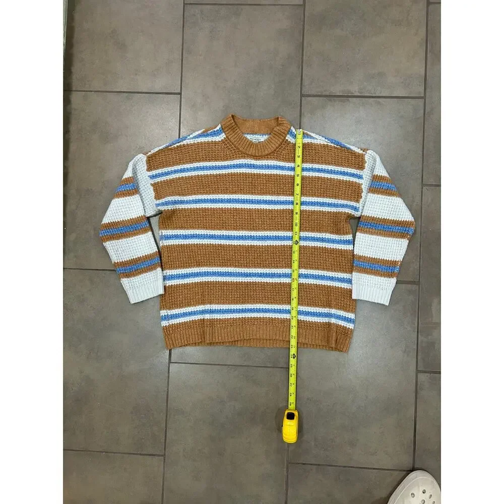 American Eagle  Striped Pull Over Sweater‎ Sz S